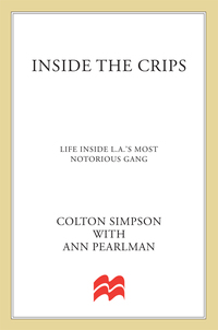 Cover image: Inside the Crips 9780312329303