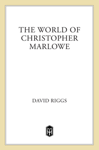 Cover image: The World of Christopher Marlowe 9780805077551
