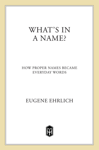 Cover image: What's in a Name? 9780805059434