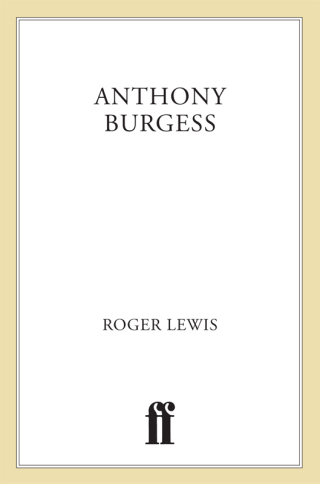 Cover image: Anthony Burgess 9780312322519