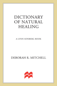 Cover image: Dictionary of Natural Healing 9780312965167