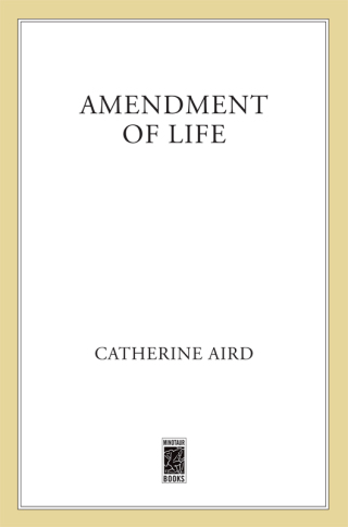 Cover image: Amendment of Life 9780312290801