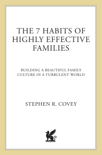 Cover image: The 7 Habits of Highly Effective Families 9780307440853