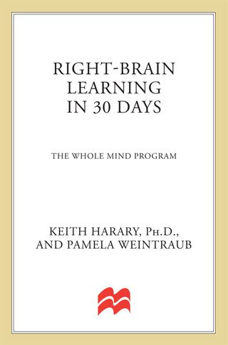 Imagen de portada: Right Brain Learning In 30 Days 9780312064525