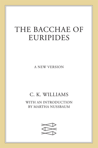 Cover image: The Bacchae of Euripides 9780374522063