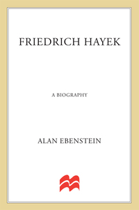 Cover image: Friedrich Hayek: A Biography 9780312233440