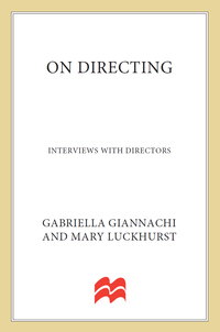 Cover image: On Directing 9780312224837