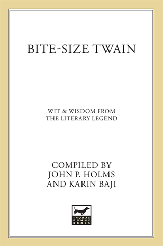 Cover image: Bite-Size Twain 9780312190873