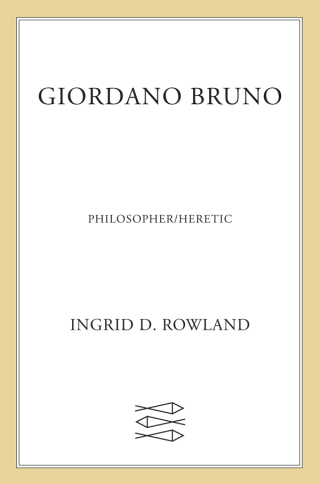 Imagen de portada: Giordano Bruno 9780809095247