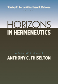 Cover image: Horizons in Hermeneutics 9780802869272