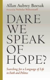 Cover image: Dare We Speak of Hope? 9780802870810