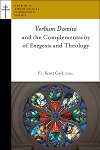Cover image: Verbum Domini and the Complementarity of Exegesis and Theology 9780802871480