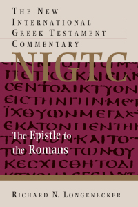 Imagen de portada: The Epistle to the Romans 9780802824486