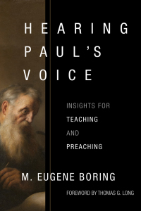 Cover image: Hearing Paul's Voice 9780802877505