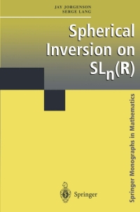 表紙画像: Spherical Inversion on SLn(R) 9781441928832