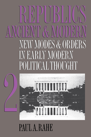 Cover image: Republics Ancient and Modern, Volume II 1st edition 9780807844748