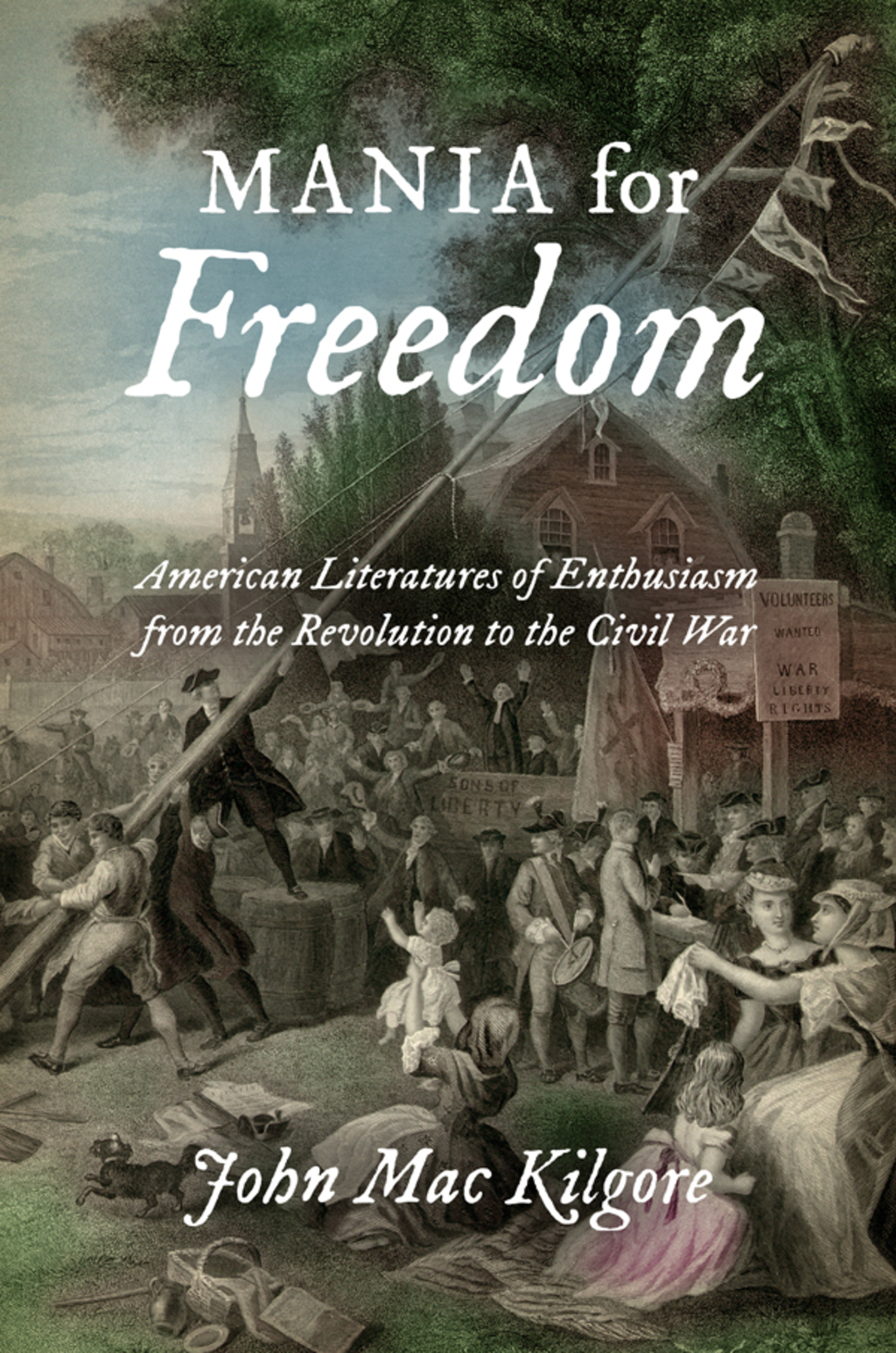 Mania for Freedom American Literatures of Enthusiasm from the Revolution to the Civil War