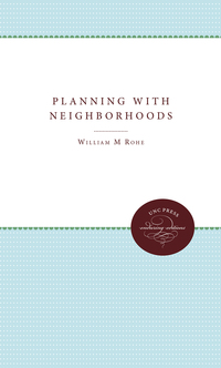 Imagen de portada: Planning with Neighborhoods 1st edition 9780807816387