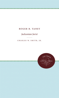 Cover image: Roger B. Taney 1st edition 9780807802021