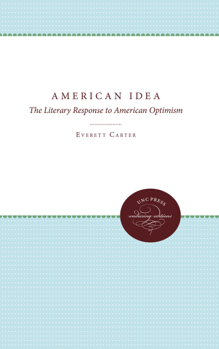 Imagen de portada: The American Idea 1st edition 9780807896341