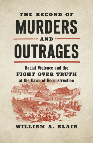 Imagen de portada: The Record of Murders and Outrages 9781469663456