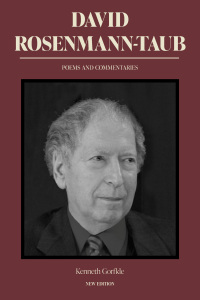 Imagen de portada: David Rosenmann-Taub: Poems and Commentaries 9781469670829