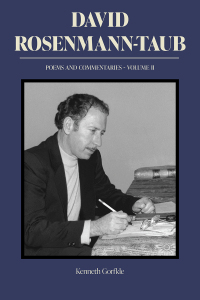 Cover image: David Rosenmann-Taub: Poems and Commentaries 9781469678047