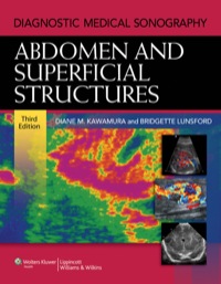 Cover image: Diagnostic Medical Sonography: ABDOMEN AND SUPERFICIAL STRUCTURES 3rd edition 9781605479958