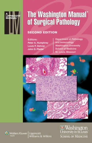 Cover image: The Washington Manual of Surgical Pathology 2nd edition 9781451114362