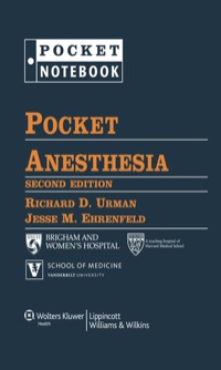 Cover image: Pocket Anesthesia 2nd edition 9781451173246