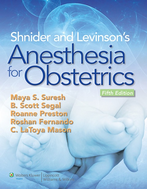 Shnider and Levinson's Anesthesia for Obstetrics, 5th Edition - FULL INSTANT DOWNLOAD | PDF DOCX EPUB