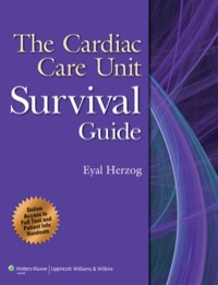 Cover image: The Cardiac Care Unit Survival Guide 1st edition 9781451110470
