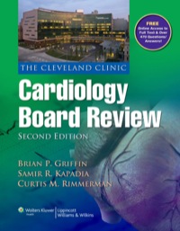Imagen de portada: The Cleveland Clinic Cardiology Board Review 2nd edition 9781451105377