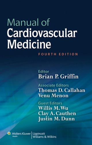 Cover image: Manual of Cardiovascular Medicine 4th edition 9781451131604