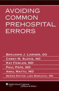 صورة الغلاف: Avoiding Common Prehospital Errors 1st edition 9781451131598