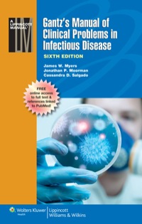 Cover image: Gantz's Manual of Clinical Problems in Infectious Disease 6th edition 9781451116977
