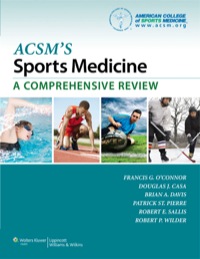 Imagen de portada: ACSM's Sports Medicine: A Comprehensive Review 1st edition 9781451104257