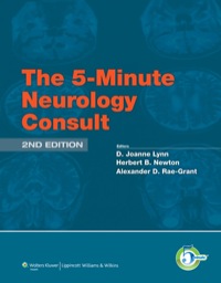 صورة الغلاف: The 5-Minute Neurology Consult 2nd edition 9781451100129