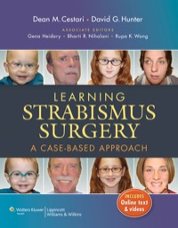 Imagen de portada: Learning Strabismus Surgery 1st edition 9781451116601