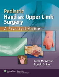 Cover image: Pediatric Hand and Upper Limb Surgery 1st edition 9781582558707