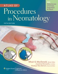 Cover image: Atlas of Procedures in Neonatology 5th edition 9781451144109