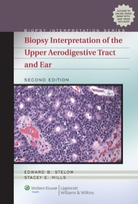Cover image: Biopsy Interpretation of the Upper Aerodigestive Tract and Ear 2nd edition 9781451110630