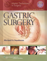 Imagen de portada: Master Techniques in Surgery: Gastric Surgery 1st edition 9781451112979