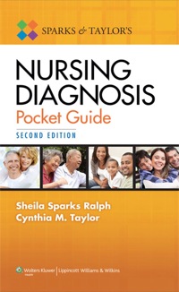 Cover image: Sparks and Taylor's Nursing Diagnosis Pocket Guide 2nd edition 9781451187465