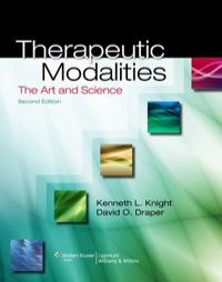 Cover image: Therapeutic Modalities: The Art and Science 2nd edition 9781451102949