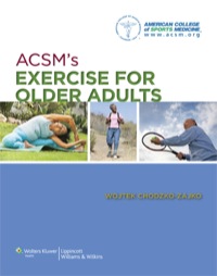 Cover image: ACSM's Exercise for Older Adults 1st edition 9781609136475