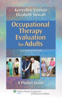 Omslagafbeelding: Occupational Therapy Evaluation for Adults 2nd edition 9781451176193