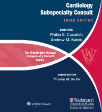 表紙画像: The Washington Manual of Cardiology Subspecialty Consult 3rd edition 9781451114225