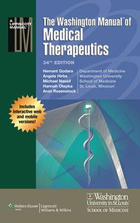 Cover image: The Washington Manual of Medical Therapeutics 34th edition 9781451188516