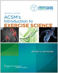 表紙画像: ACSM's Introduction to Exercise Science 2nd edition 9781451176728